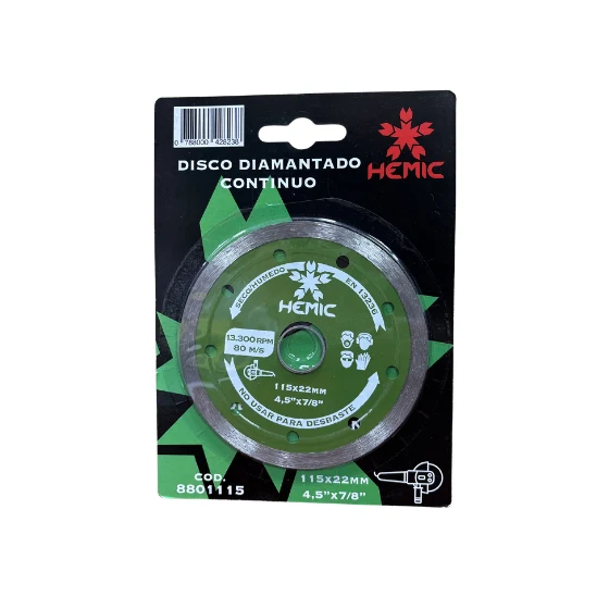 DISCO BRACO DIAMANTADO CONTINUO 115 MM