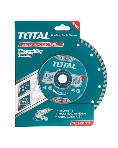 DISCO BRACO DIAMANTADO TURBO 180 MM