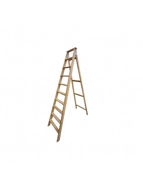 ESCALERA  FAM. SIMP. MADERA 10 ESC 2,74 M.