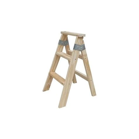 ESCALERA  FAM. SIMP. MADERA 3 ESC. 0,78M.