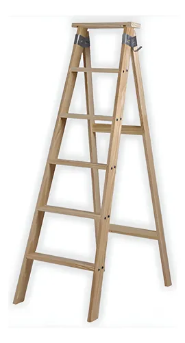 ESCALERA  FAM. SIMP. MADERA 6 ESC. 1.62M.