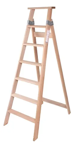 ESCALERA  FAM. SIMP. MADERA 7 ESC. 1,90M.
