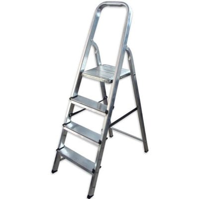 ESCALERA ALUMINIO BROQUEL - 4 ESCALONES
