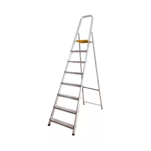 ESCALERA ALUMINIO BROQUEL - 8 ESCALONES