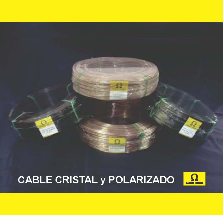 CABLE CRISTAL x MT. 2 x 0.80