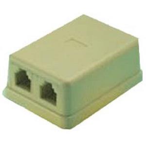 BASE TOMA TEL. EXT. AMERICANO DOBLE