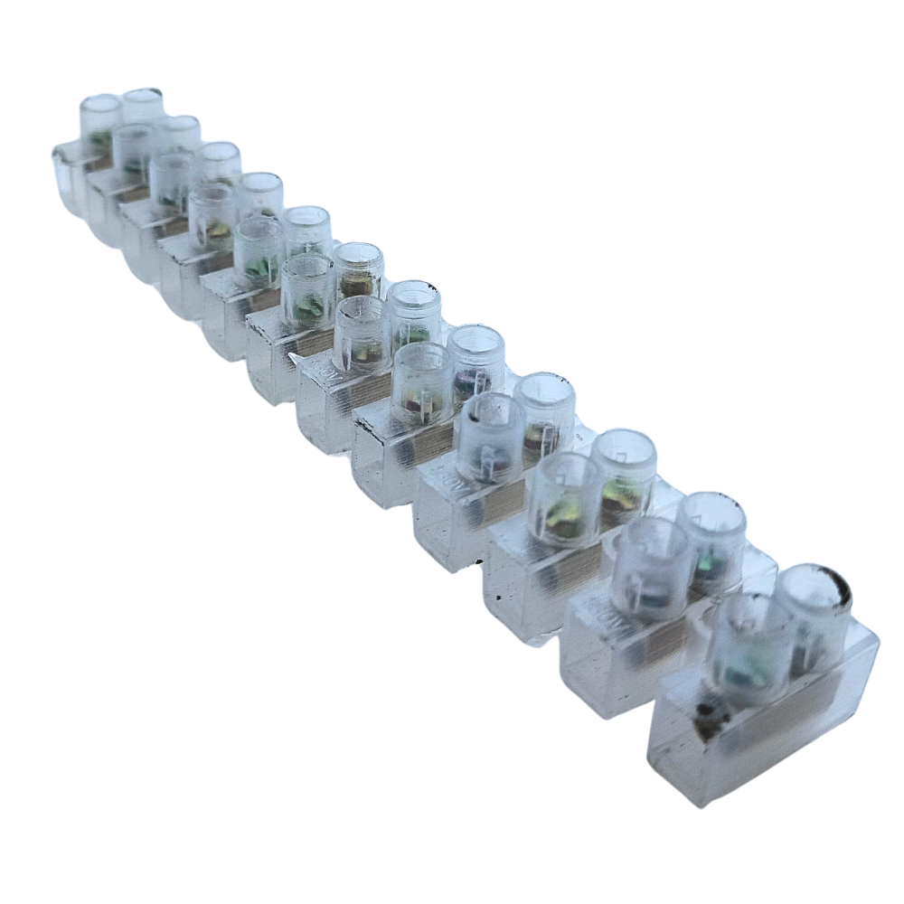 BORNERA PLASTICA 10 AMP x  U