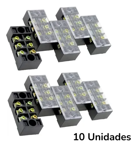 BORNERA PLASTICA 15AMP x U