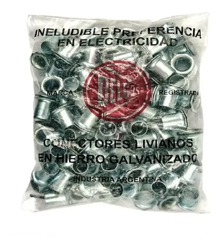 CONECTOR HIERRO ZINCADO 1-1/4