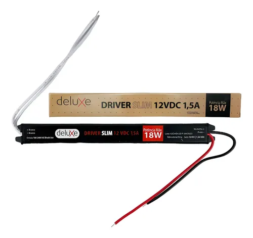 DRIVER PARA LED 1.5A - 12V 18W