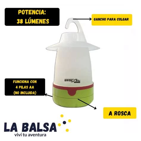 FAROL LED A PILA FA-16