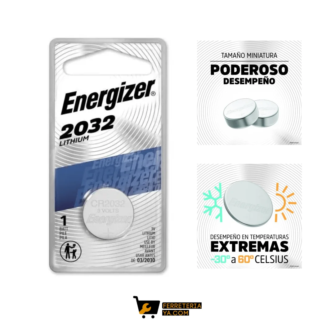 PILA ENERGIZER 2032 X U