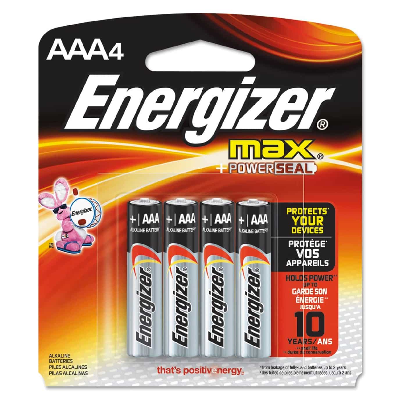PILA ENERGIZER AAA (E92) x U