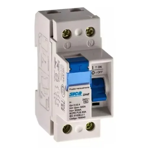 INTERRUPTOR DIFERENCIAL  SICA 2x25 A