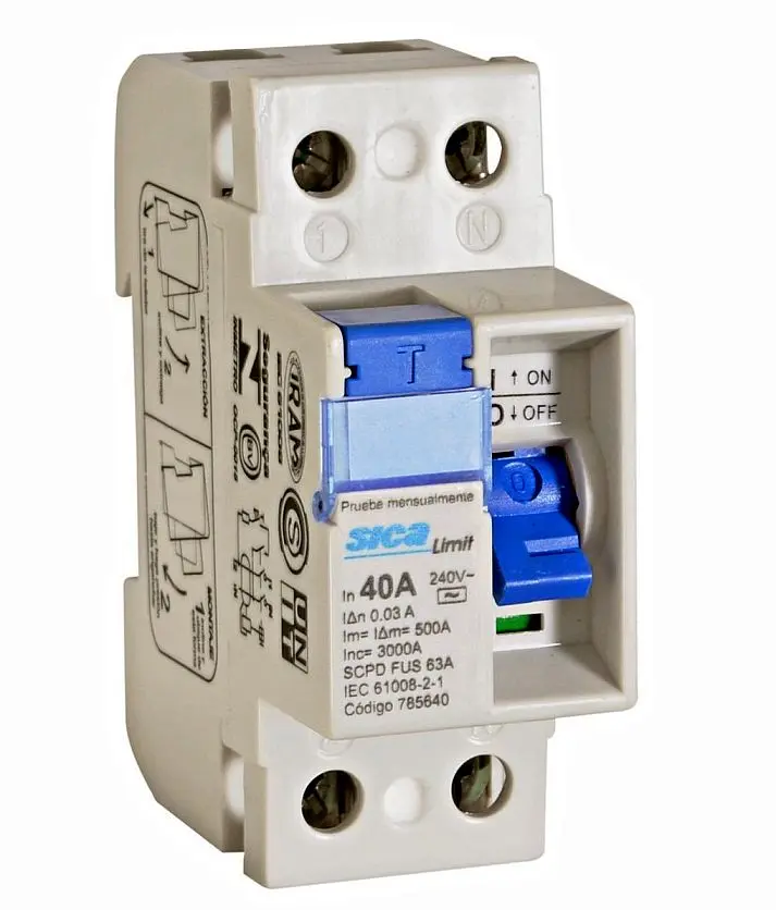 INTERRUPTOR DIFERENCIAL  SICA 2x40 A