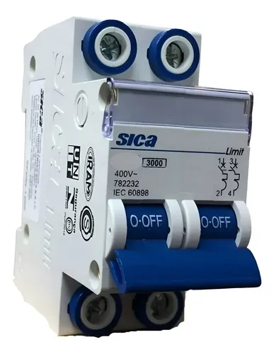 LLAVE TERMICA SICA BIPOLAR 10-32 Amp.