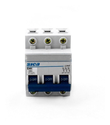 LLAVE TERMICA SICA TRIPOLAR 40 AMP