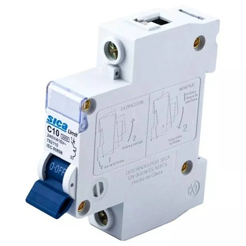 LLAVE TERMICA SICA UNIPOLAR 10-32 Amp.