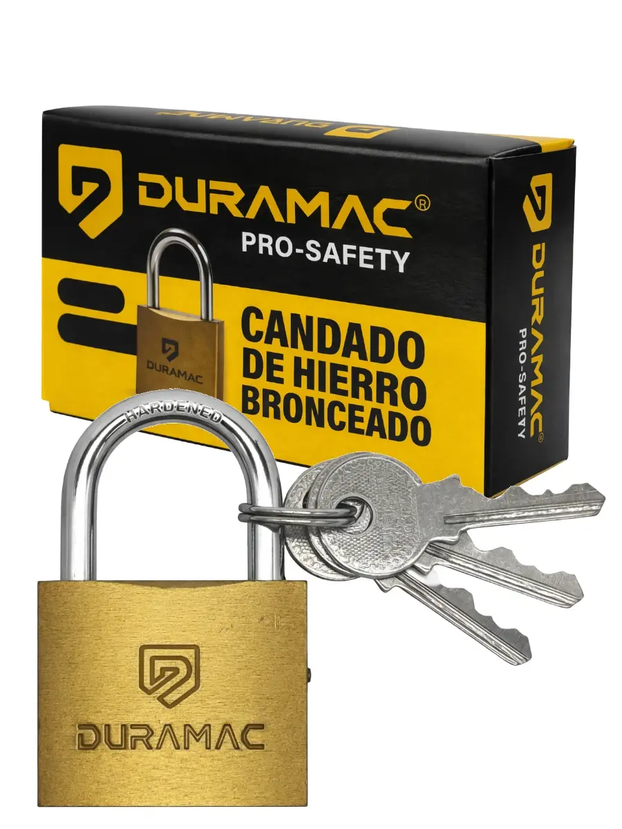 CANDADO BRONCEADO 32MM