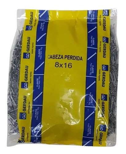 CLAVO CABEZA PERDIDA x kg. 8/16