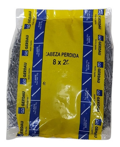 CLAVO CABEZA PERDIDA x kg. 8/20