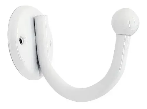 PERCHA 2 GANCHO BOLITA CURVA H§ (255)