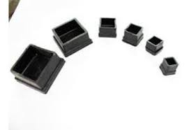 REGATON CUADRADO NEGRO 25 x 25 xU
