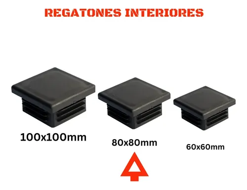 REGATON CUADRADO P/INTERIOR 80x80