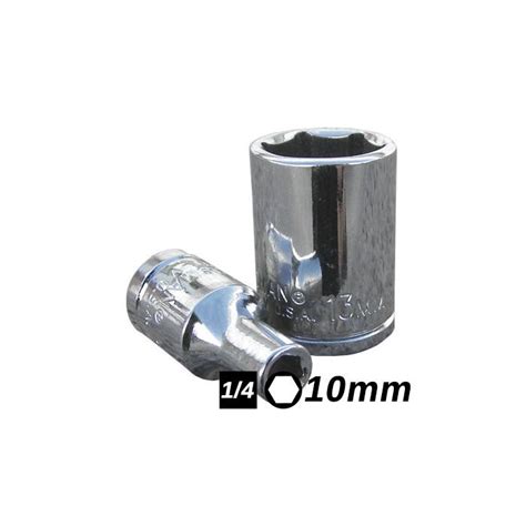 BOCALLAVE CROSS-HEX LARG. 1/4 - 10mm