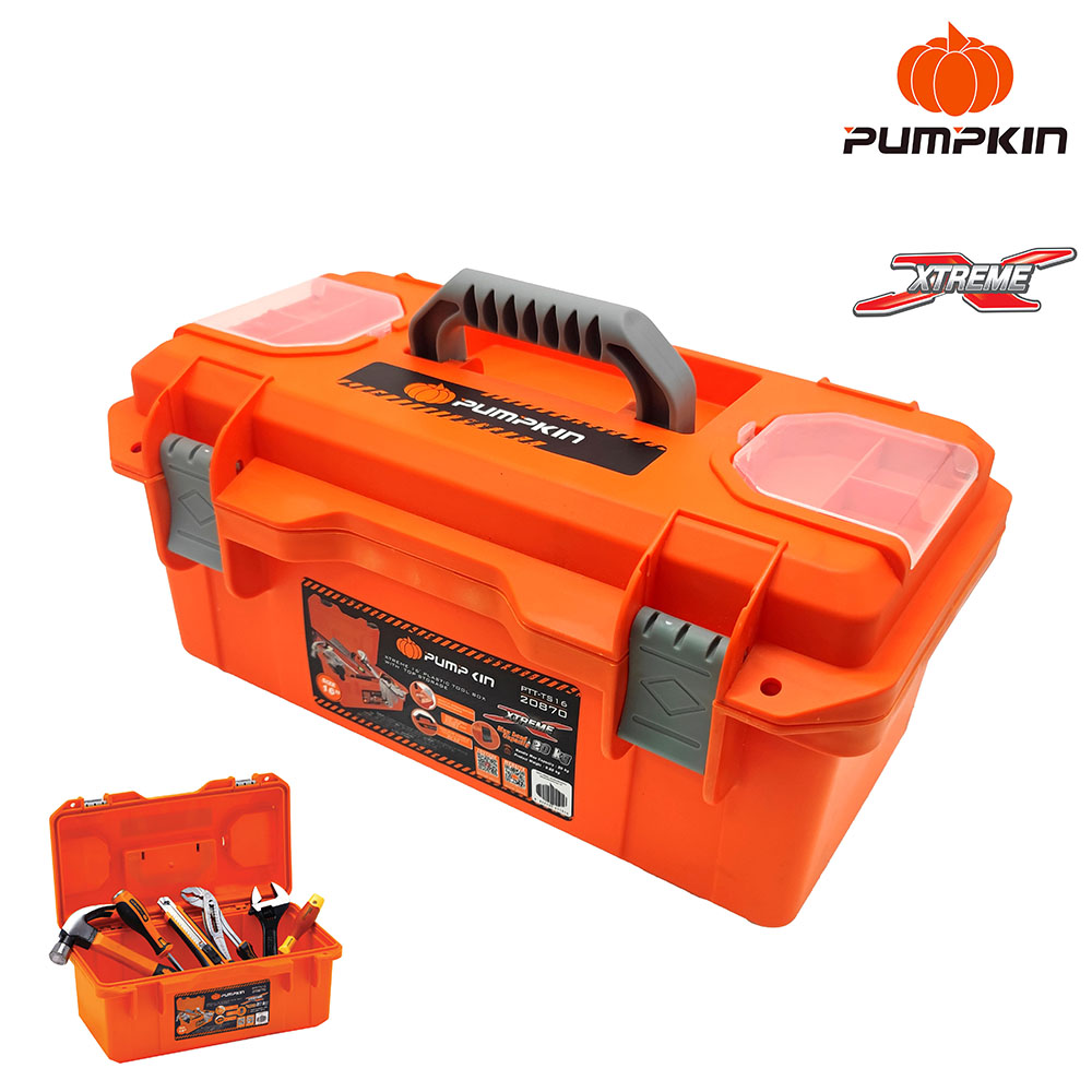 CAJA HERRAMIENTAS  PVC PUMPKIN 16