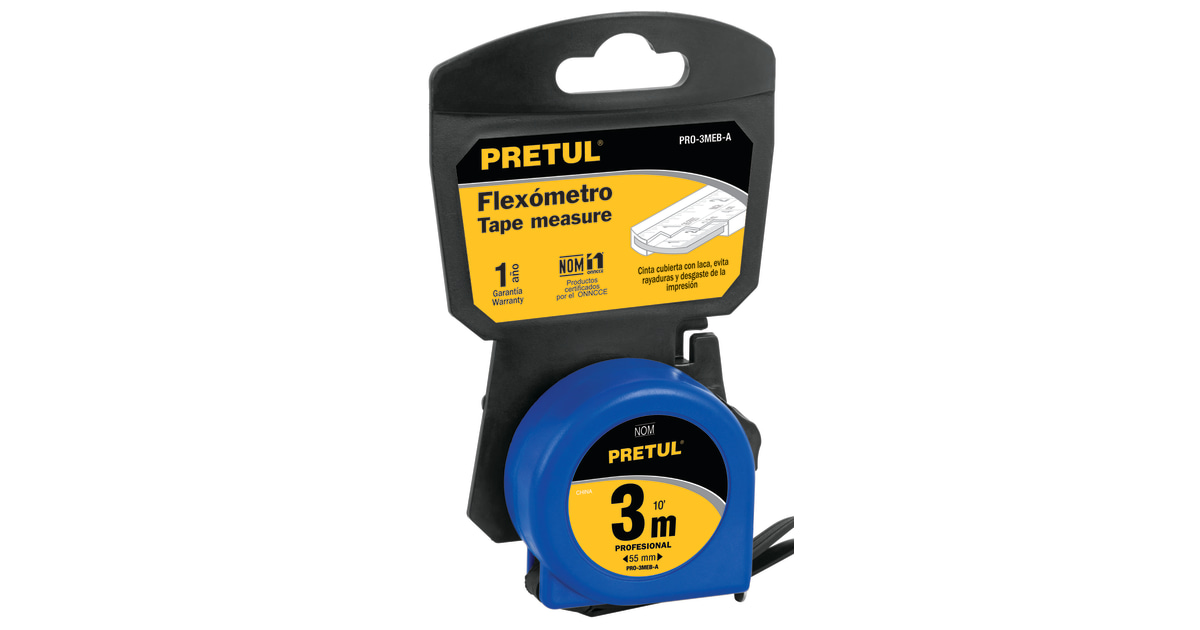CINTA METRICA AZUL 3MT