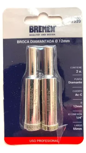BREMEN BROCA DIAMANTADA 12 (7539)
