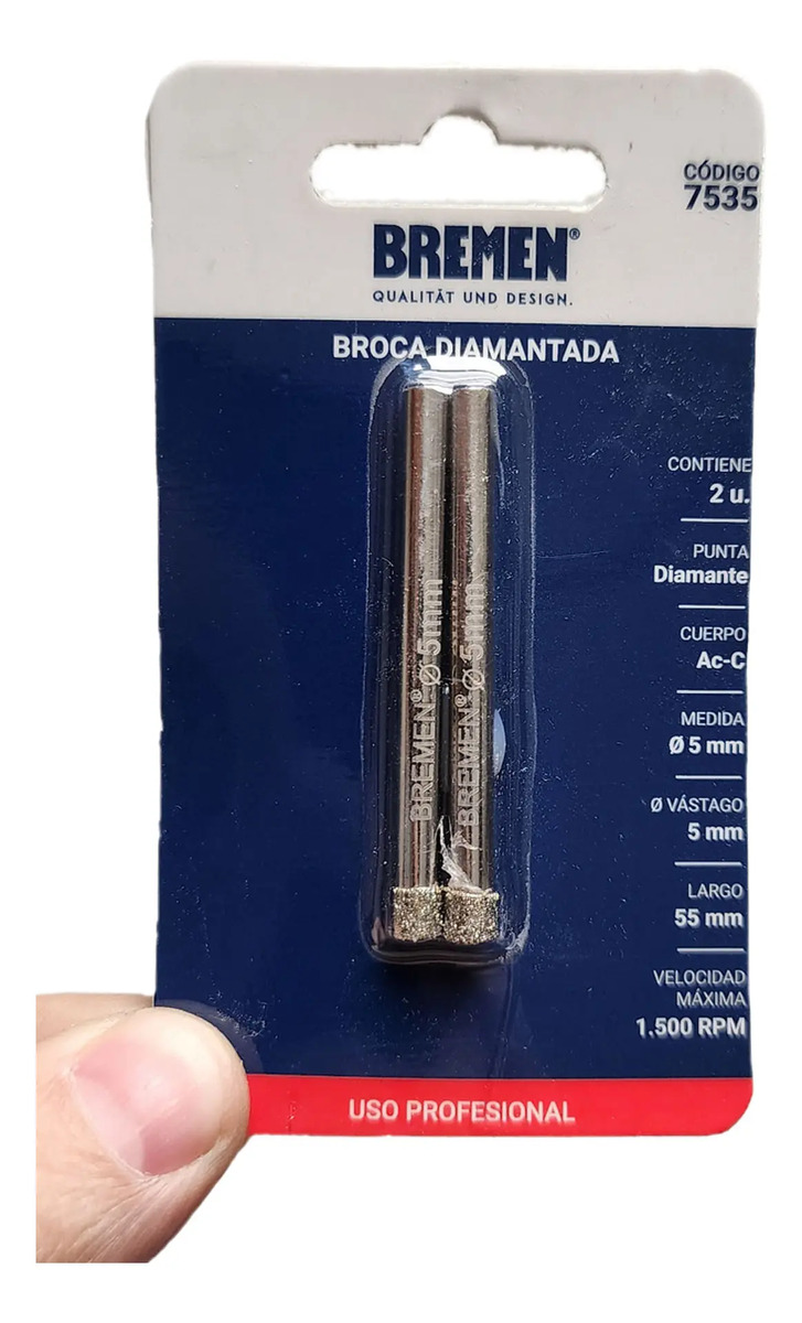 BREMEN BROCA DIAMANTADA 5 (7535)