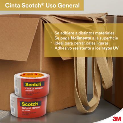 CINTA EMBALAR TRANSP. 3M 48x100