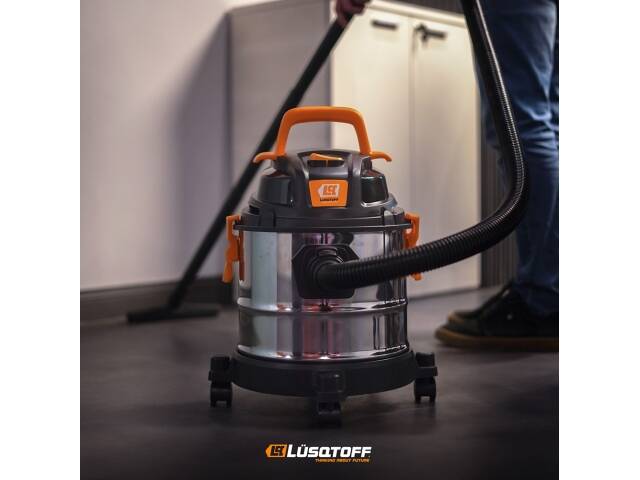 ASPIRADORA TANQUE METAL 100 W - 15 LA-1500MM
