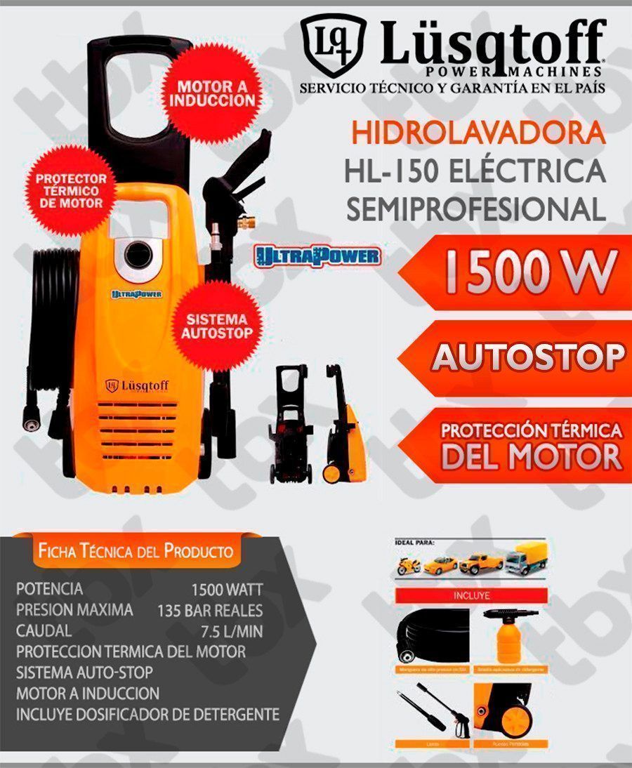 HIDROLAVADORA HL-150 135BAR