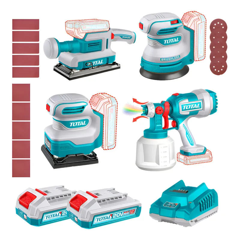 KIT LIJADORA Y EQUIPO P/ PINTAR TOTAL