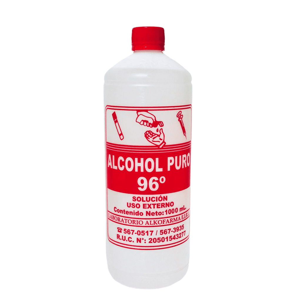 ALCOHOL PURO x 1/2 LT.