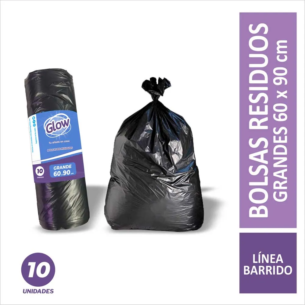 BOLSA P/RESIDUOS 60x90 X10U.