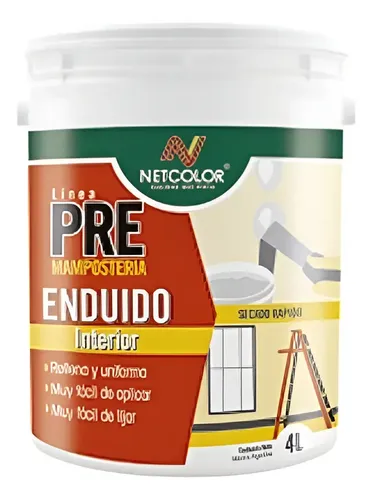 NETCOLOR ENDUIDO INTERIOR 20 LT