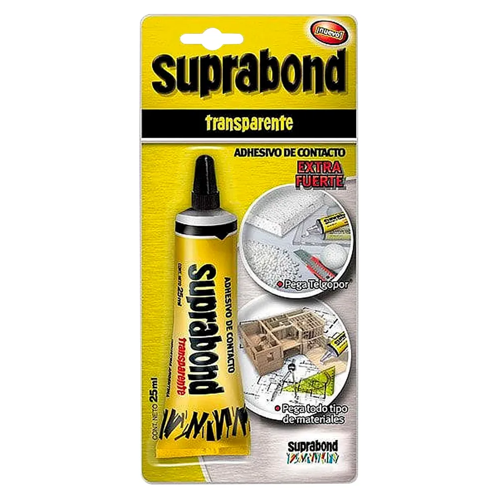 ADHESIVO DE CONTACTO SUPRABOND TRANSP. 25