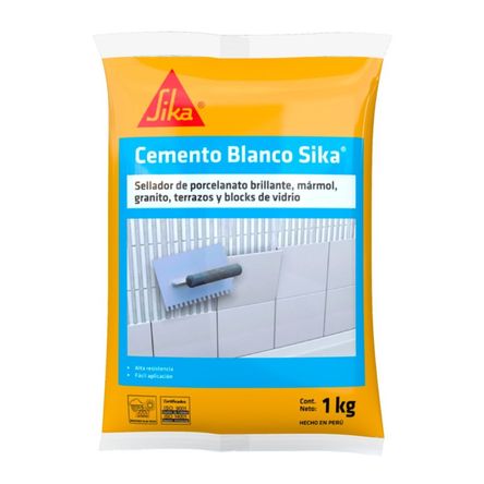 CEMENTO BLANCO x 1 KG.