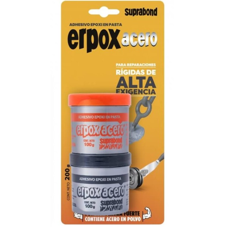 ERPOX ACERO JGO. POTES 200 GR.
