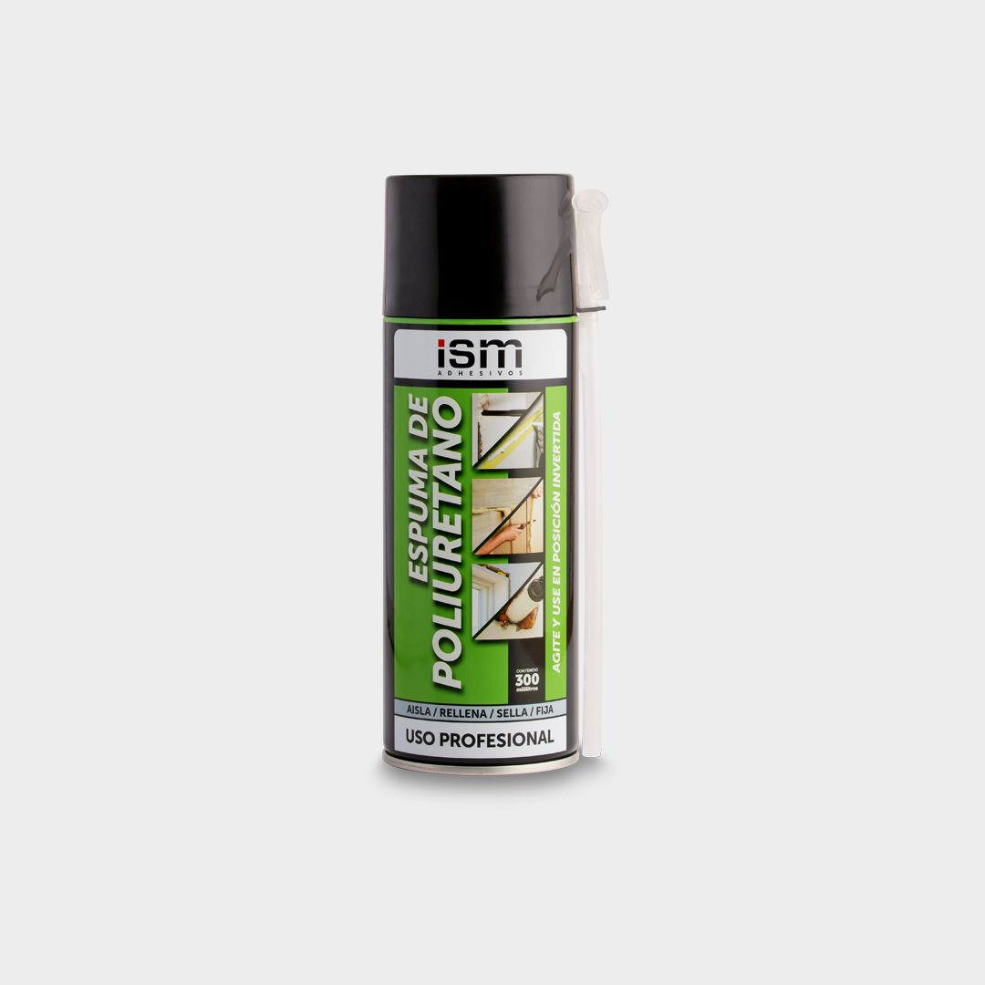 ESPUMA POLIURETANO C/CANULA  ISM 300 ML
