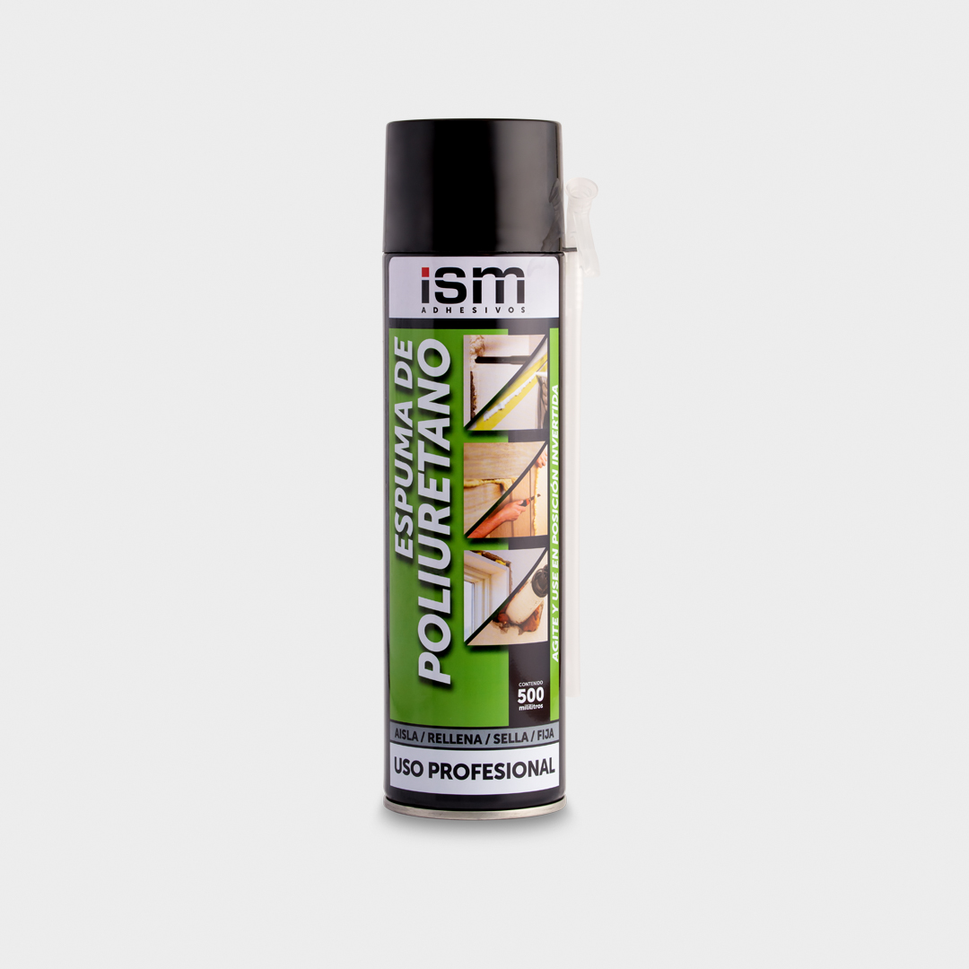 ESPUMA POLIURETANO C/CANULA  ISM 500 ML