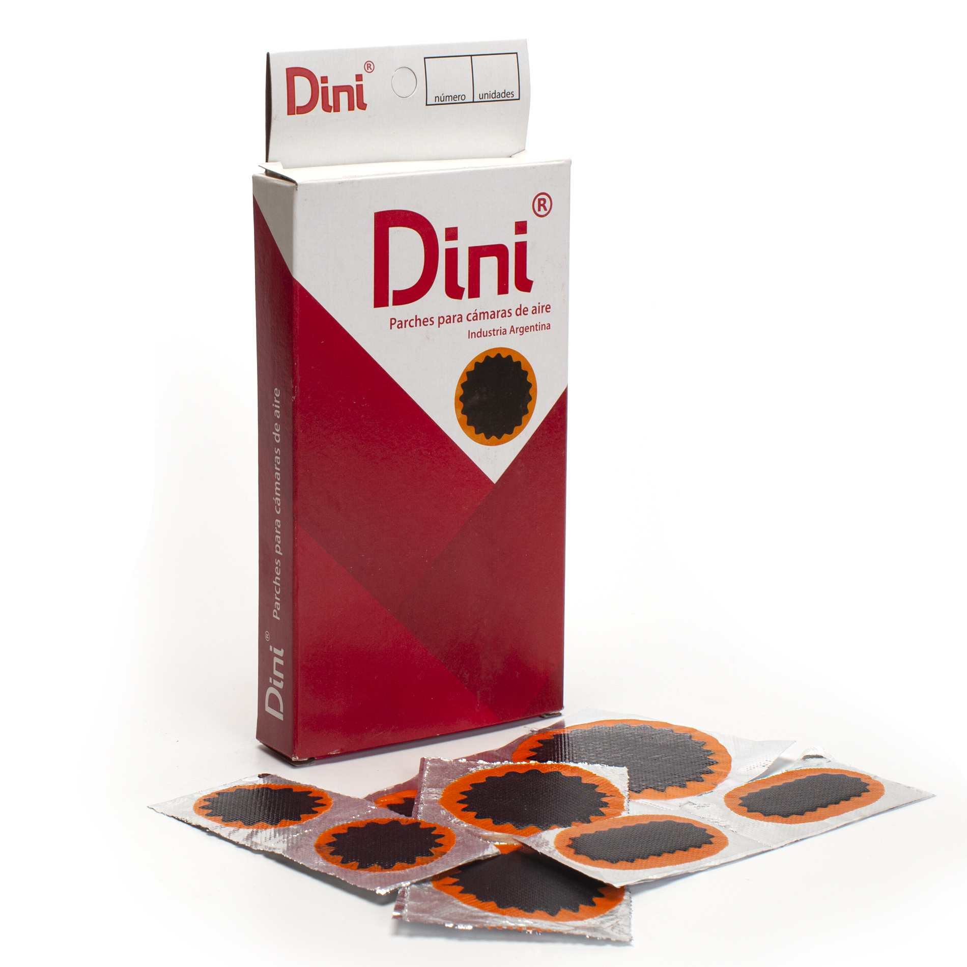 PARCHE P/BICICLETA DINI Nø 2 x  U