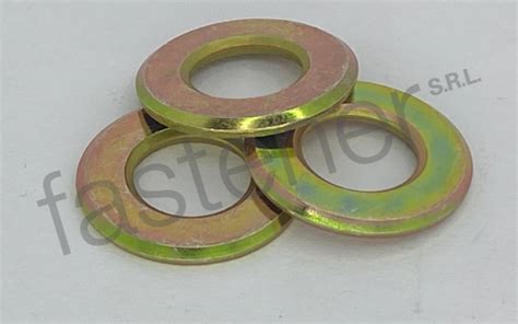 ARANDELA BISELADAS DORADAS 8 mm