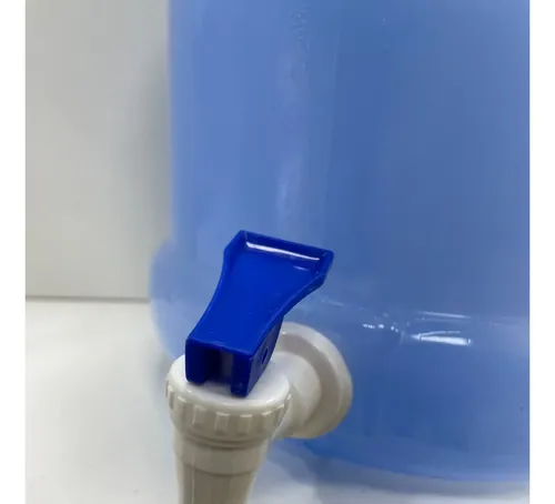 CANILLA BIDON DISPENSER AZUL