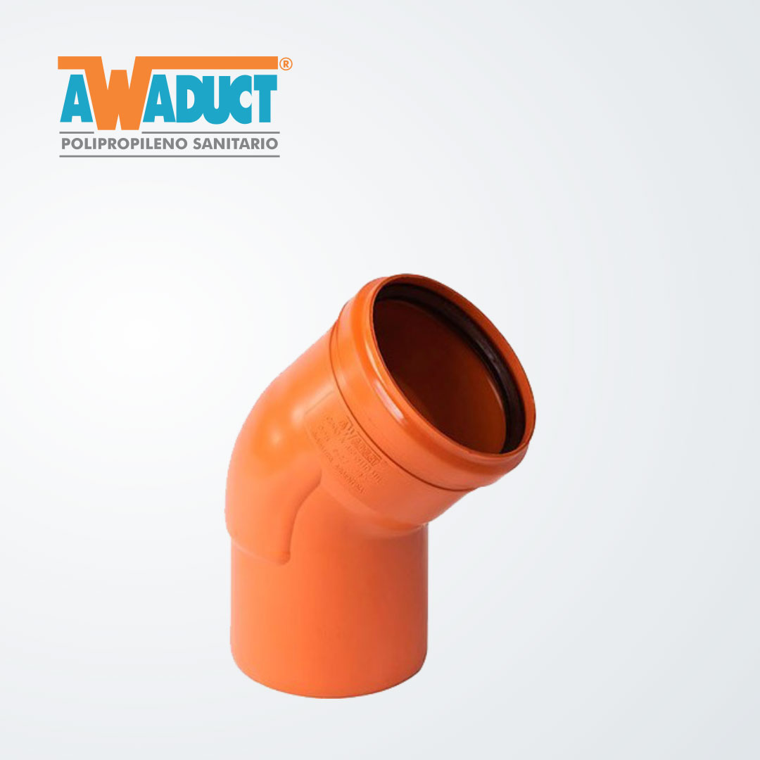 AWADUCT CODO A 45§ MH 110