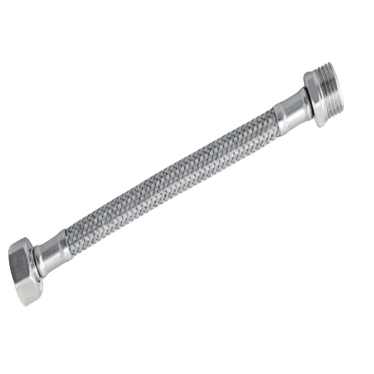 FLEXIBLE AGUA ACERO INOX 1/2 x 25